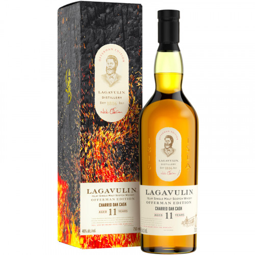 Buy Lagavulin Offerman Edition 11 Year Old Charred Oak Cask Single Malt Scotch Whisky Online