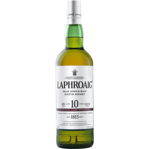Buy Laphroaig 10 Year Old Cask Strength 2021 Edition Single Malt Scotch Whisky Online