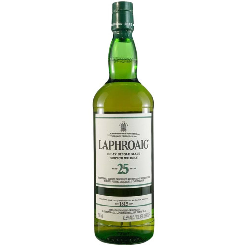 Buy Laphroaig 25 Year Old Cask Strength 2020 Edition Single Malt Scotch Whisky Online
