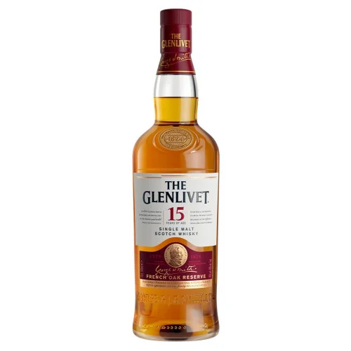 Buy Glenlivet 15 Year Old French Oak Reserve Single Malt Scotch Whisky Online