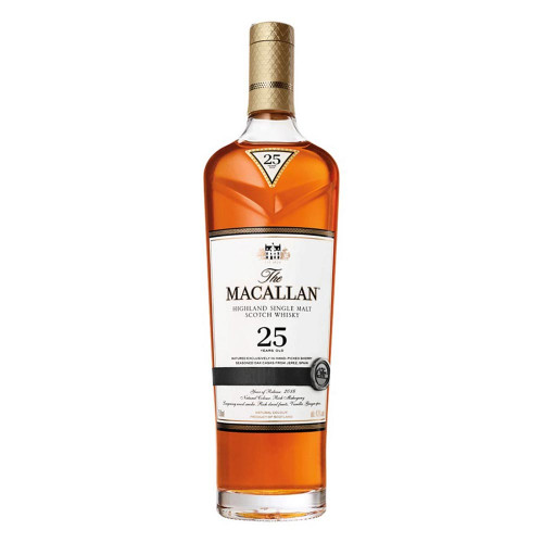 Buy Macallan 25 Year Old Sherry Oak Single Malt Scotch Whisky Online