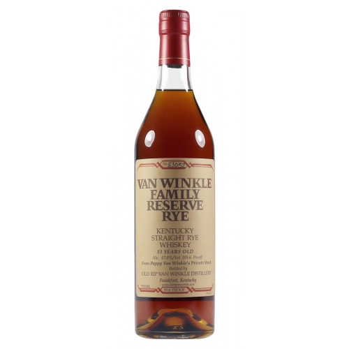 Buy Van Winkle Family Reserve 13 Year Old Straight Rye Whiskey Online at KL Wine Merchants.